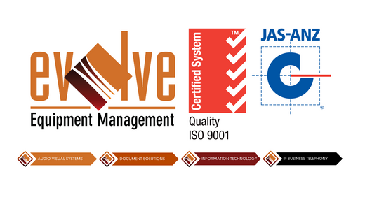 Evolve Equipment Management Achieves ISO 9001:2015 Certification
