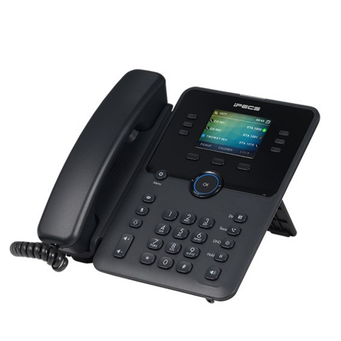 LG iPECS 1030i VoIP phone with 2.8-inch colour display, 18 programmable keys, HD audio