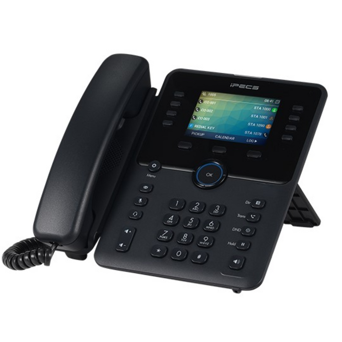 LG iPECS 1040i VoIP phone with 3.5-inch colour screen, 24 programmable keys, HD audio