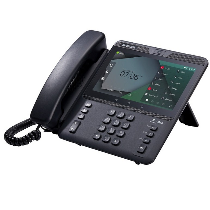 LG iPECS 1080i business VoIP phone with 7-inch HD touchscreen, HD video, Wi-Fi