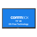 75" CommBox Neo interactive display panel with 4K touchscreen and OS-Free technology for Cairns and Townsville schools and organisations.