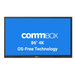 86" CommBox Neo interactive display panel with 4K touchscreen and OS-Free technology for Cairns and Townsville schools and organisations.