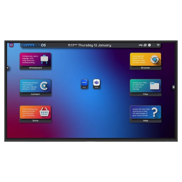 CommBox Classic S4 - 86" Interactive Touch Panel Interactive Touch Panel CommBox