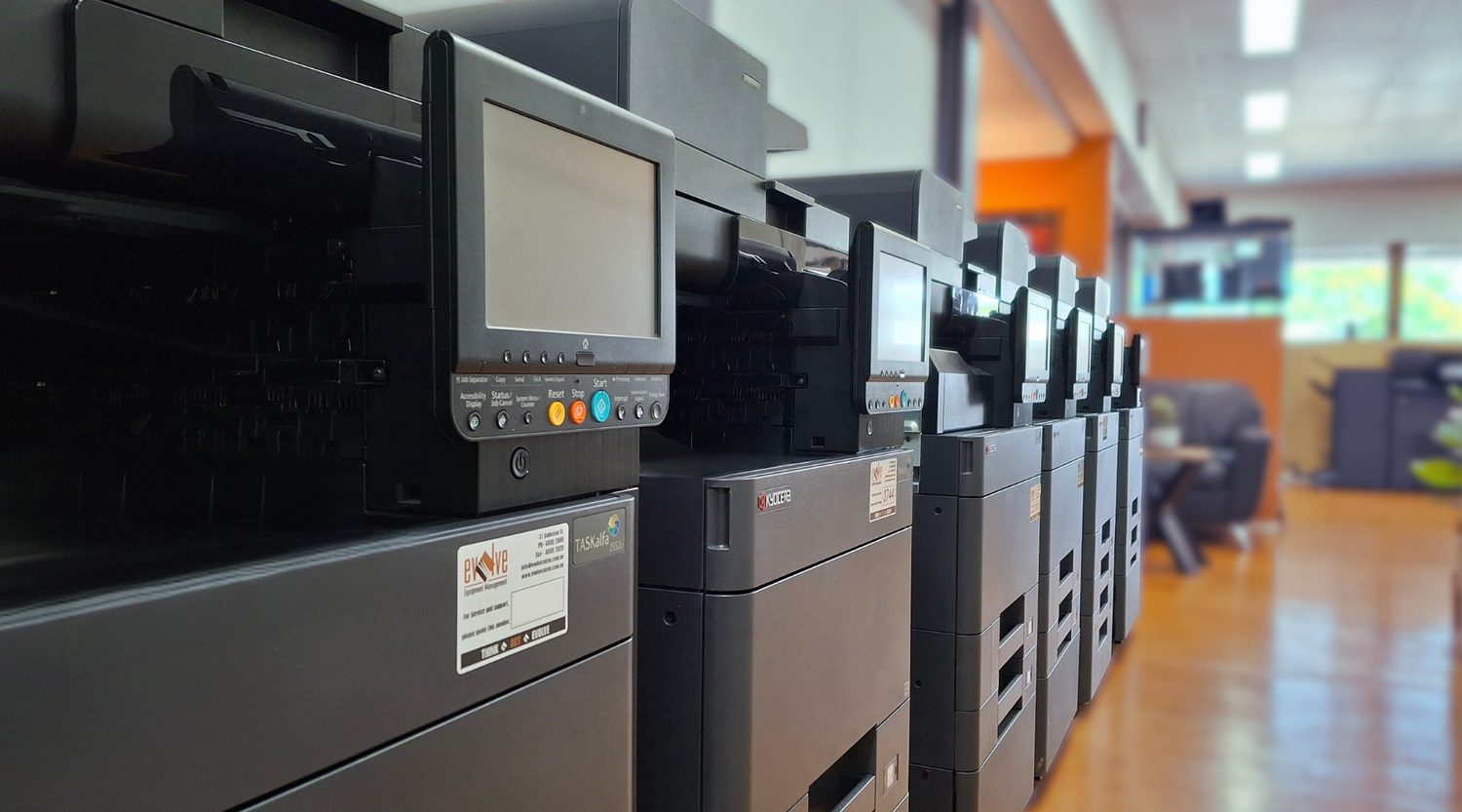 Kyocera copiers and document solutions for Townsville businesses by Evolve Equipment Management